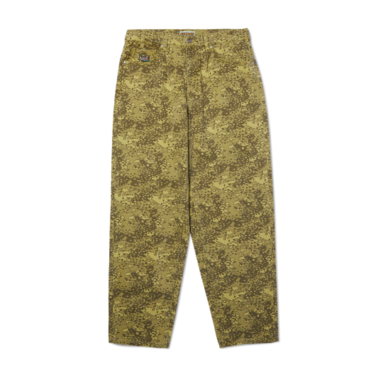 HUF Cromer Camo Pant Green
