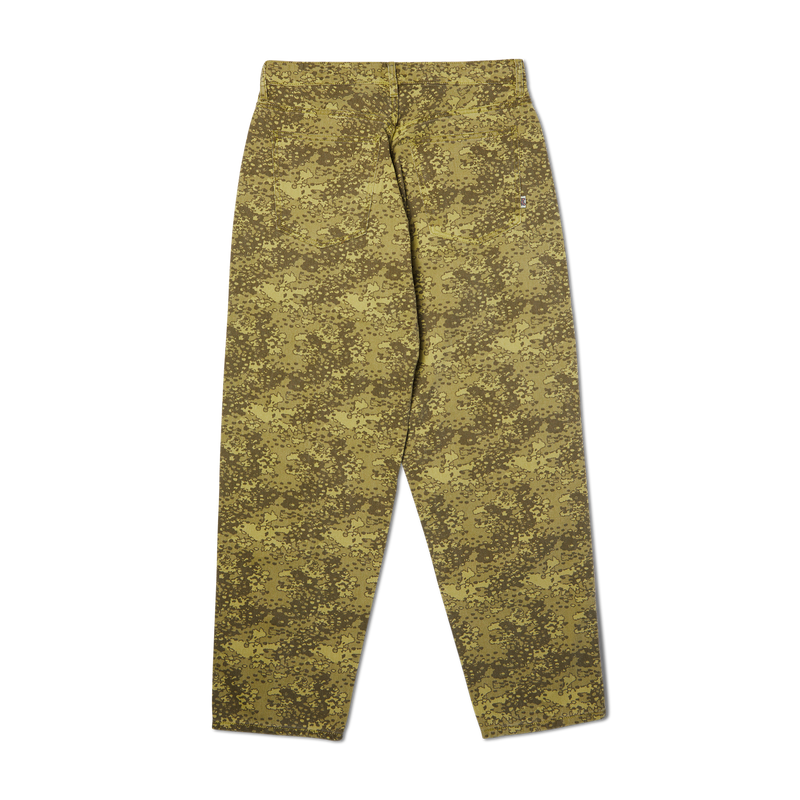 HUF Cromer Camo Pant Green