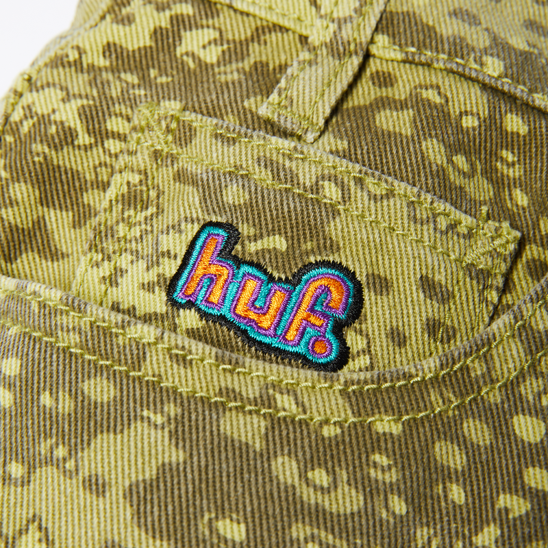 HUF Cromer Camo Pant Green