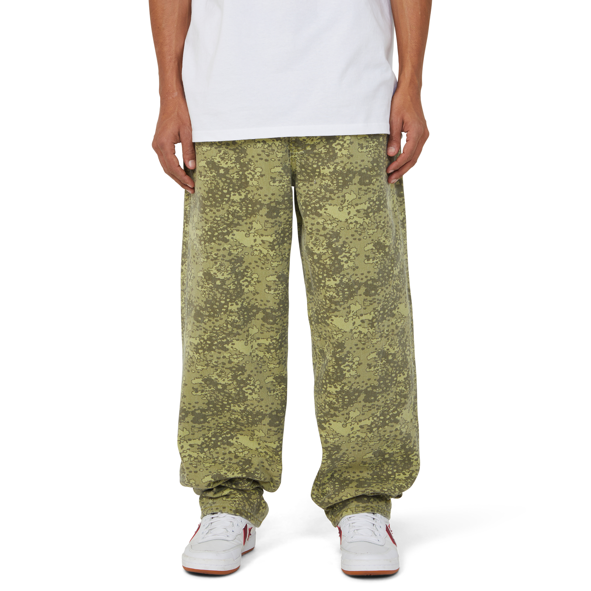 HUF Cromer Camo Pant Green