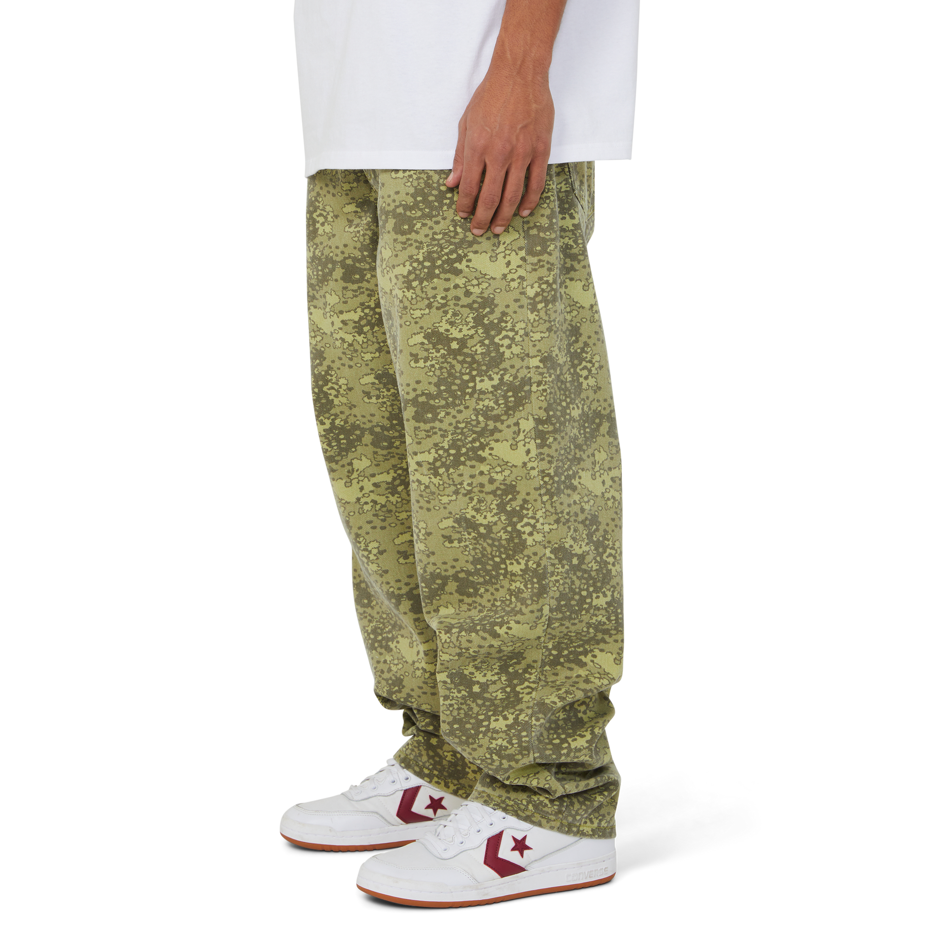 HUF Cromer Camo Pant Green