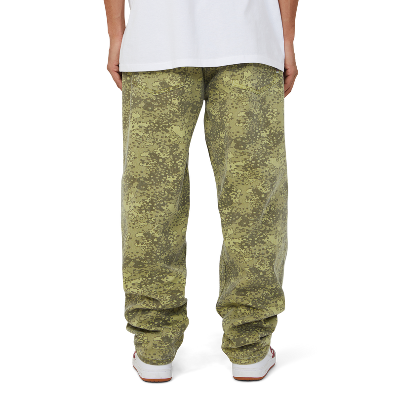 HUF Cromer Camo Pant Green