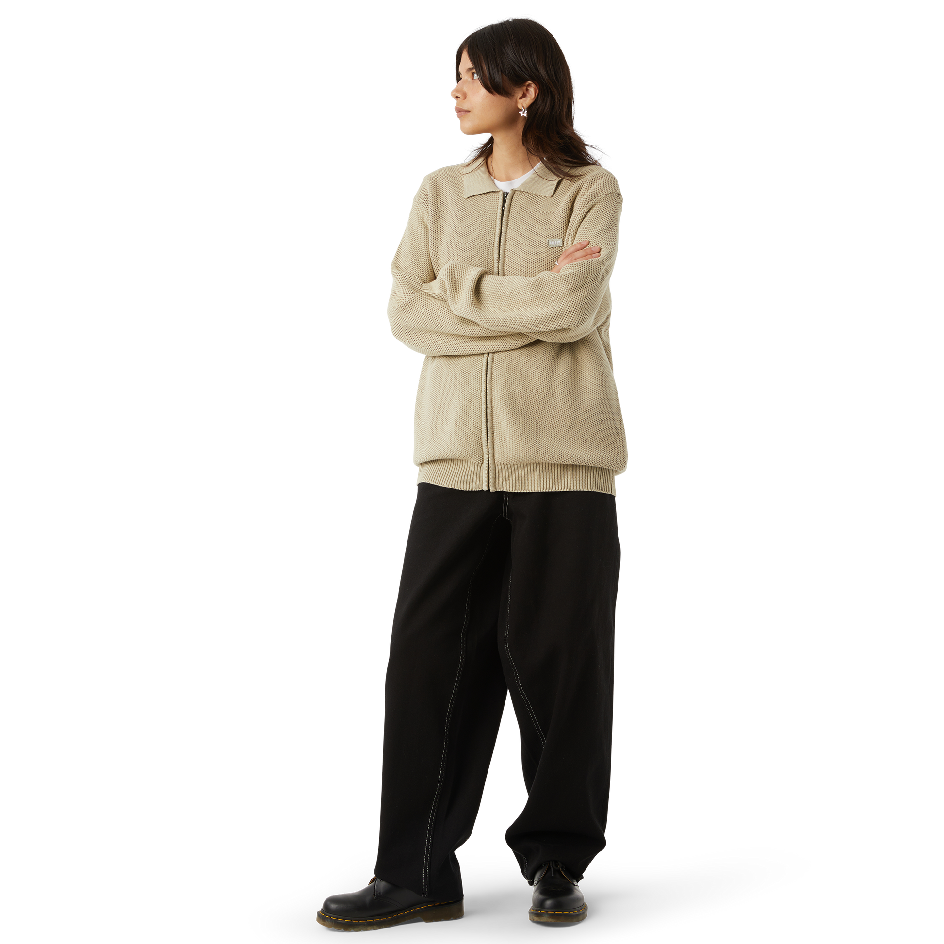 HUF Cromer Pant Black/White