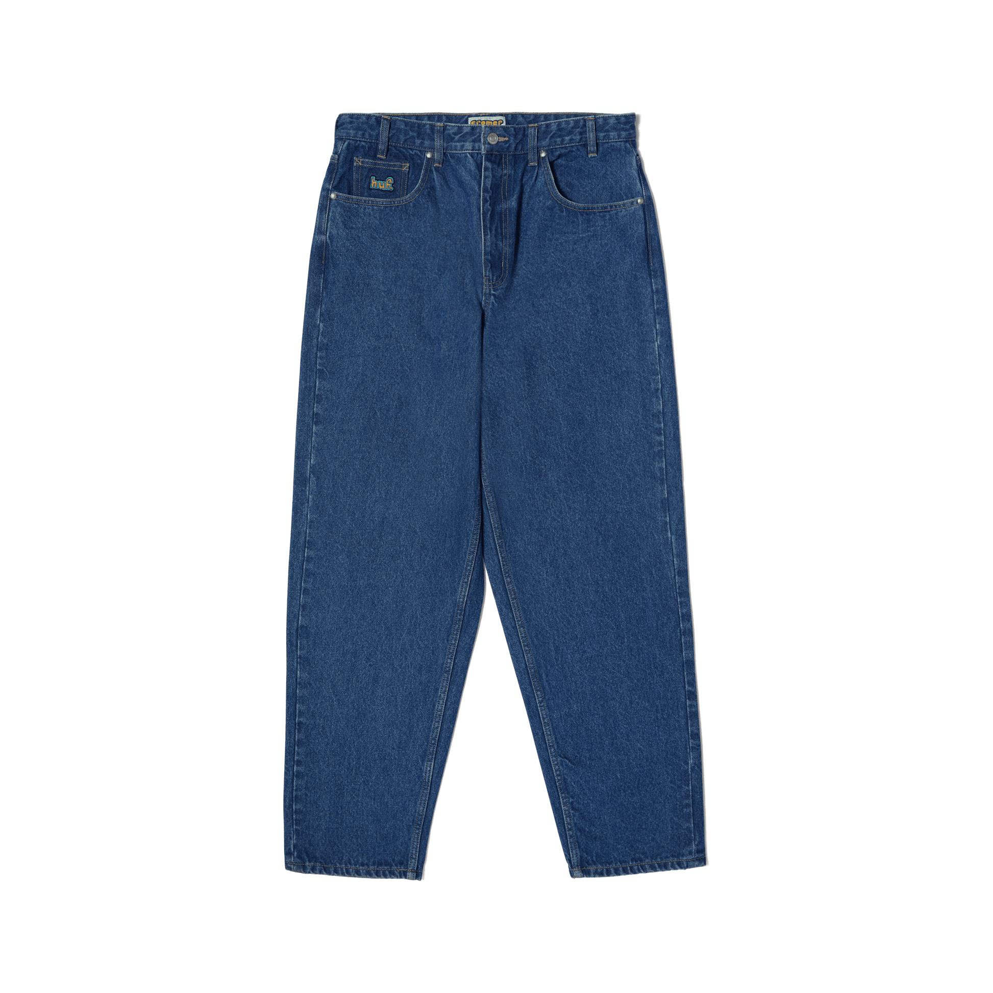 HUF Cromer Pant Stone Wash Indigo