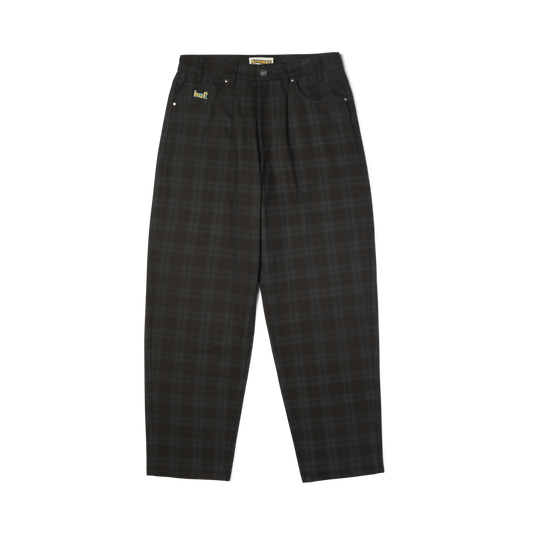 Huf Cromer Plaid Pant Black