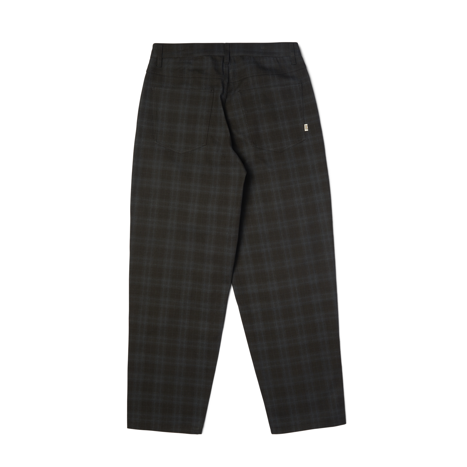 Huf Cromer Plaid Pant Black