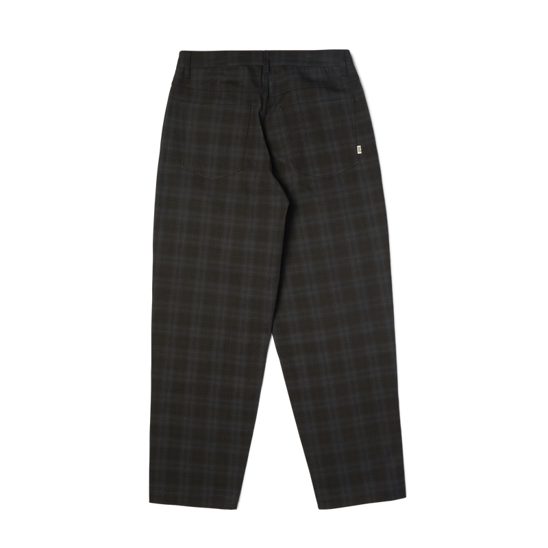 Huf Cromer Plaid Pant Black