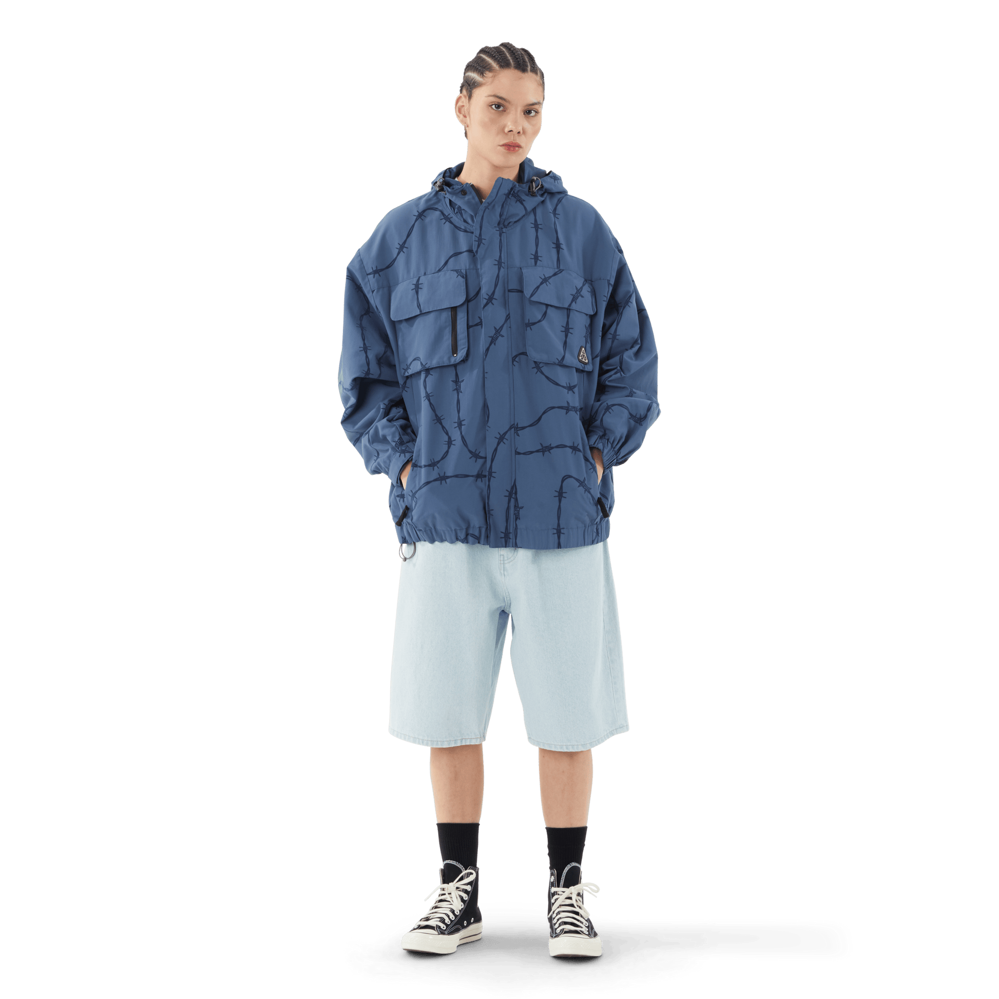 HUF Cromer Short Light Blue
