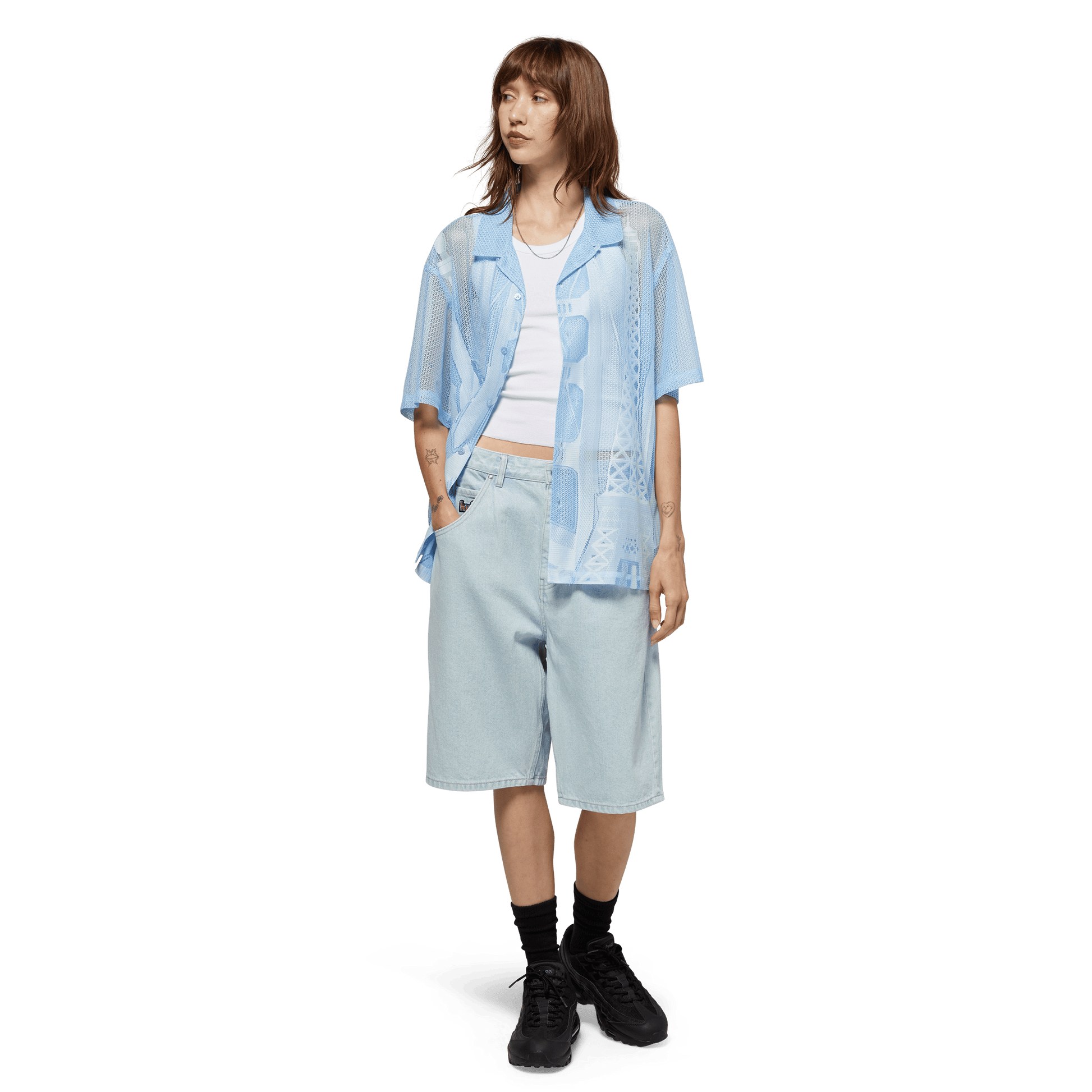 HUF Cromer Short Light Blue