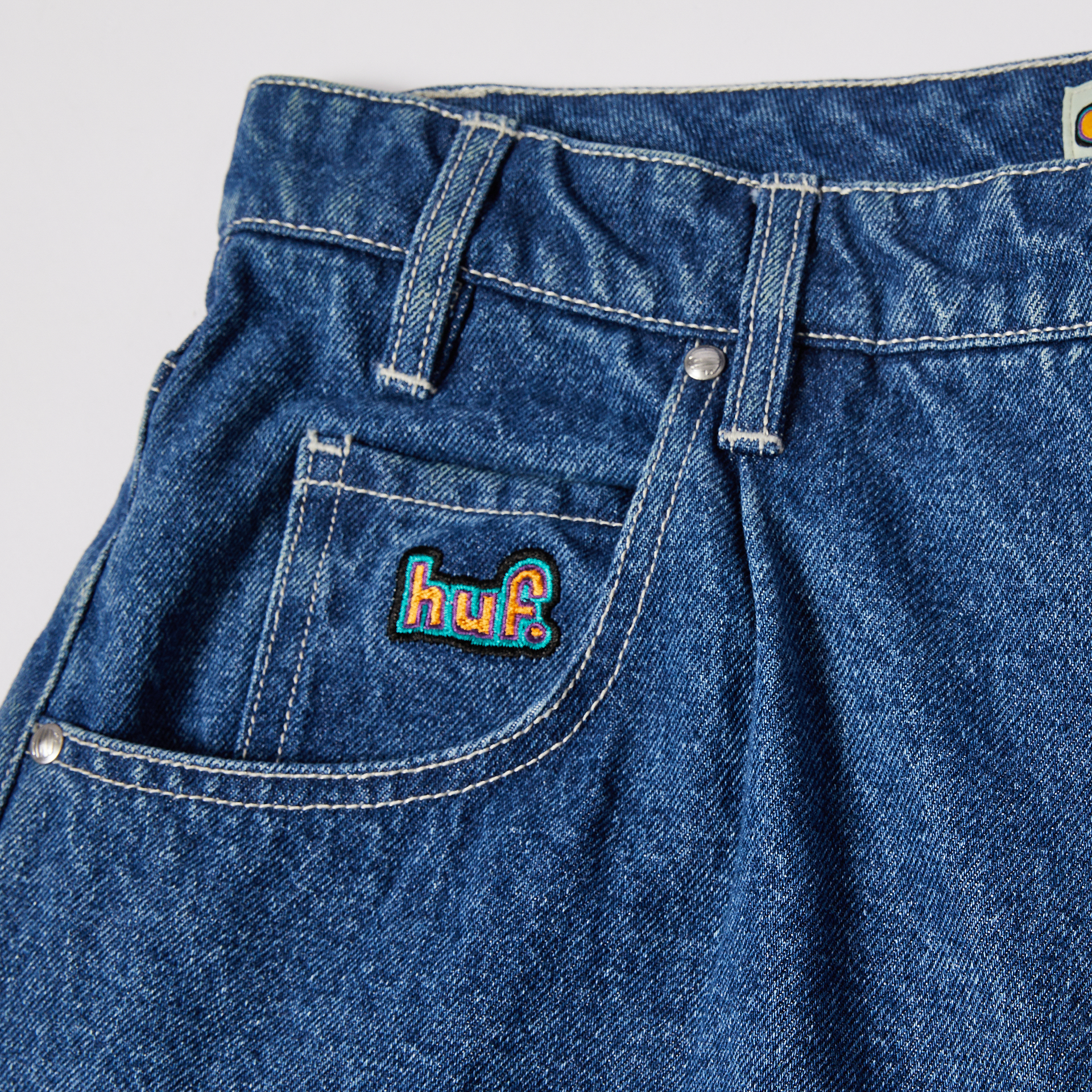 HUF Cromer Short Stone Wash Indigo