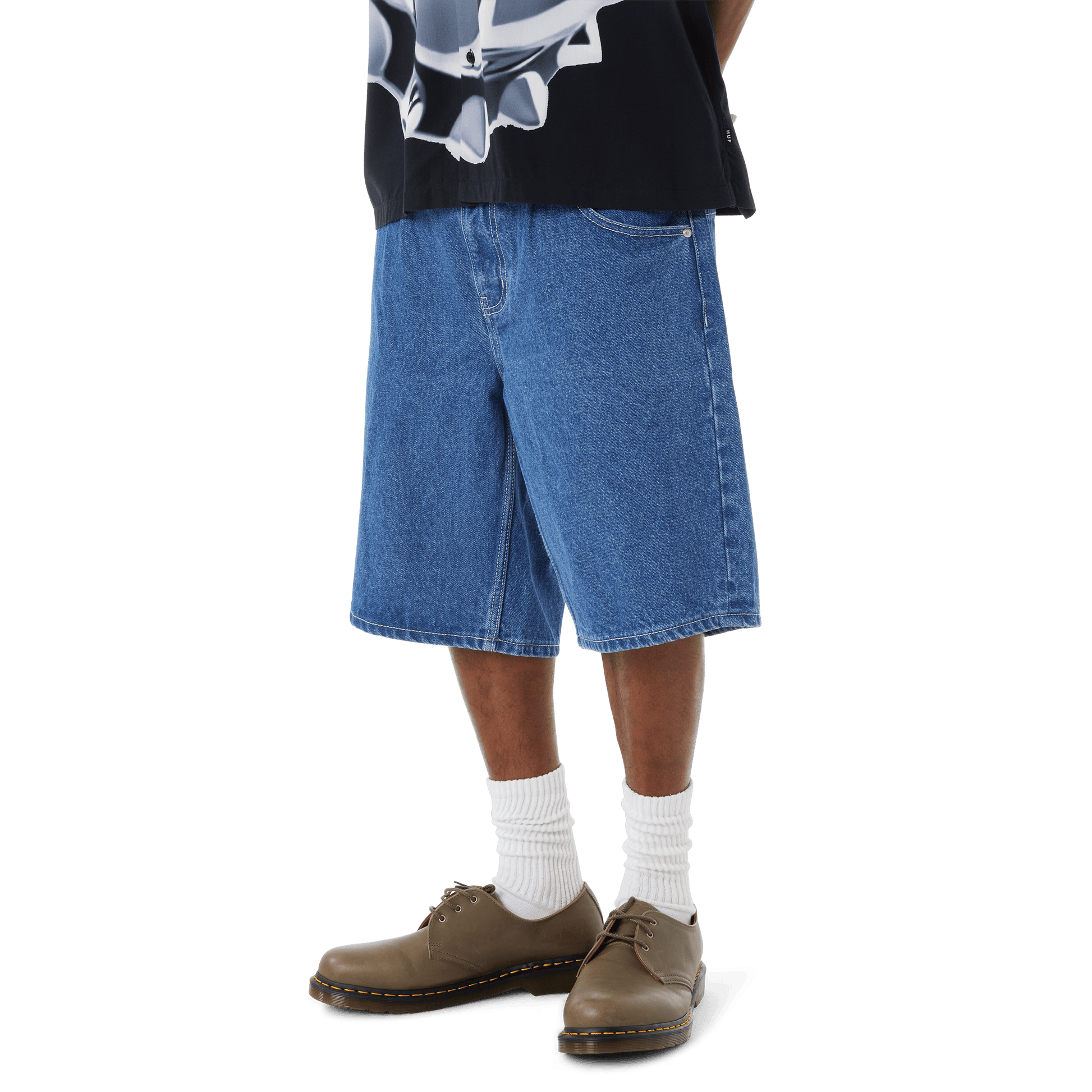 HUF Cromer Short Stone Wash Indigo