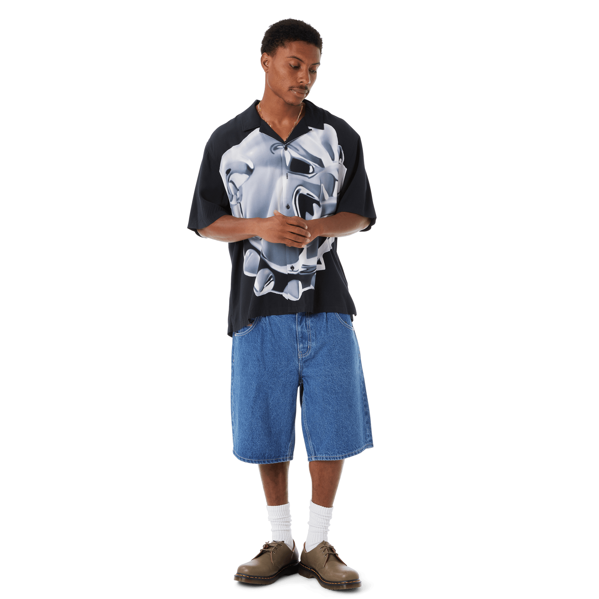 HUF Cromer Short Stone Wash Indigo