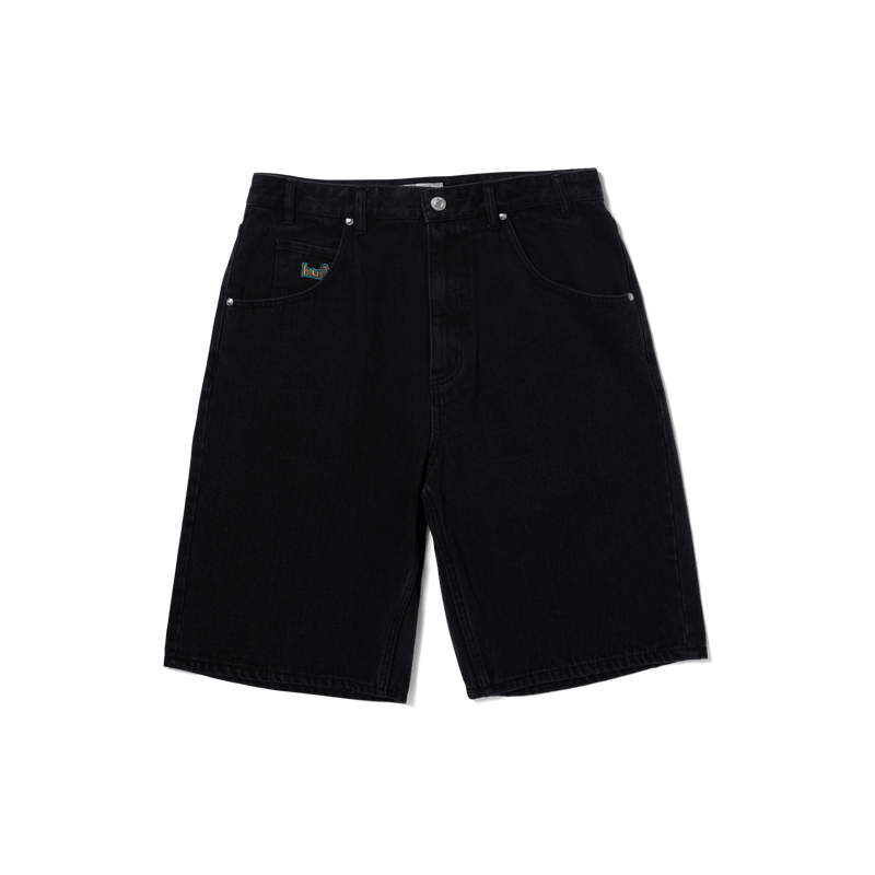 HUF Cromer Short Washed Black