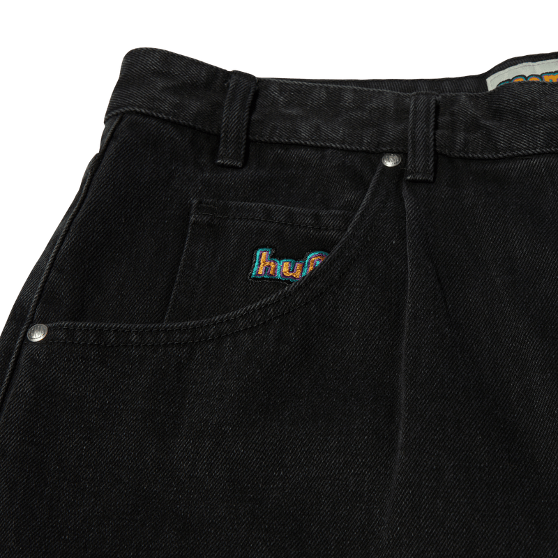 HUF Cromer Short Washed Black
