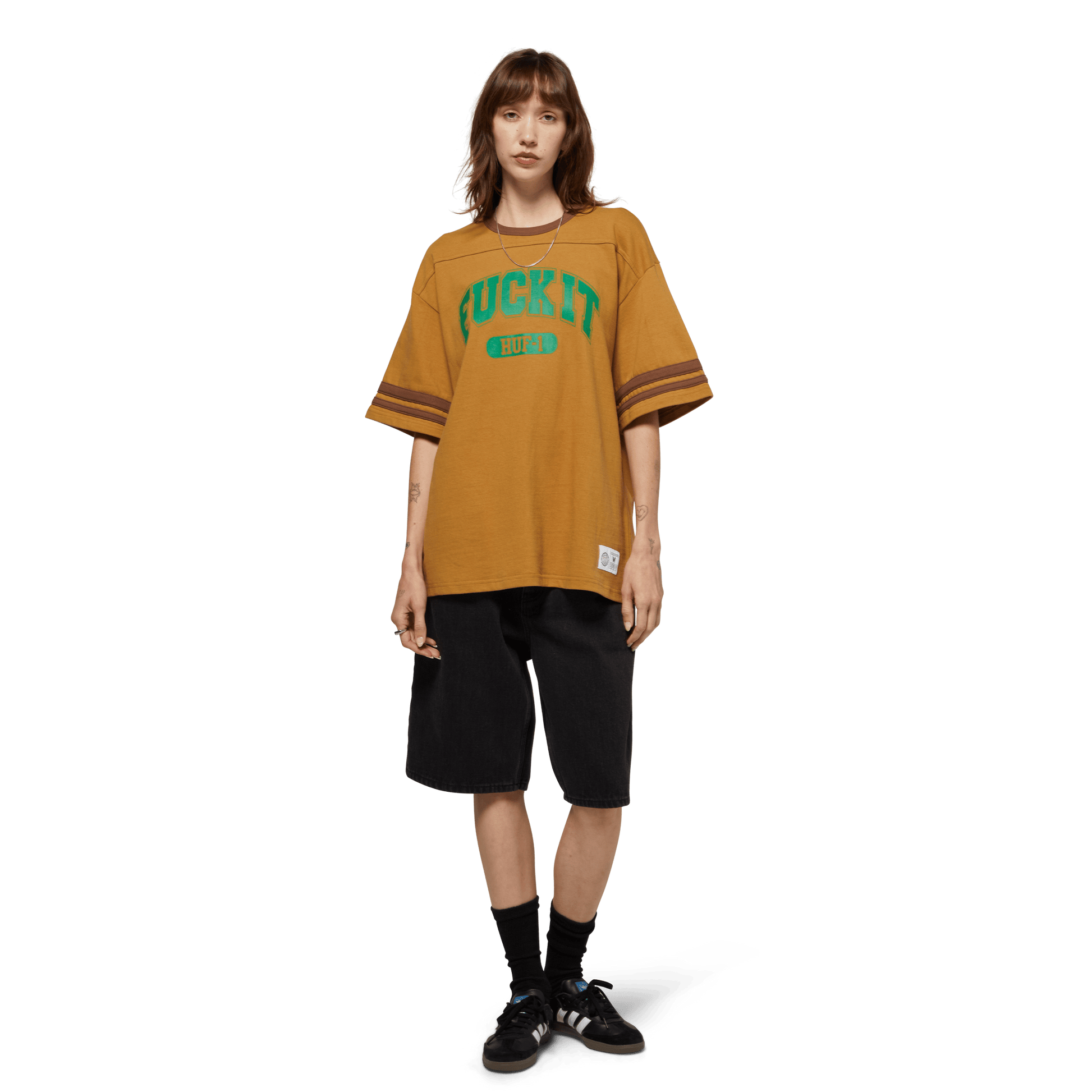 HUF Cromer Short Washed Black