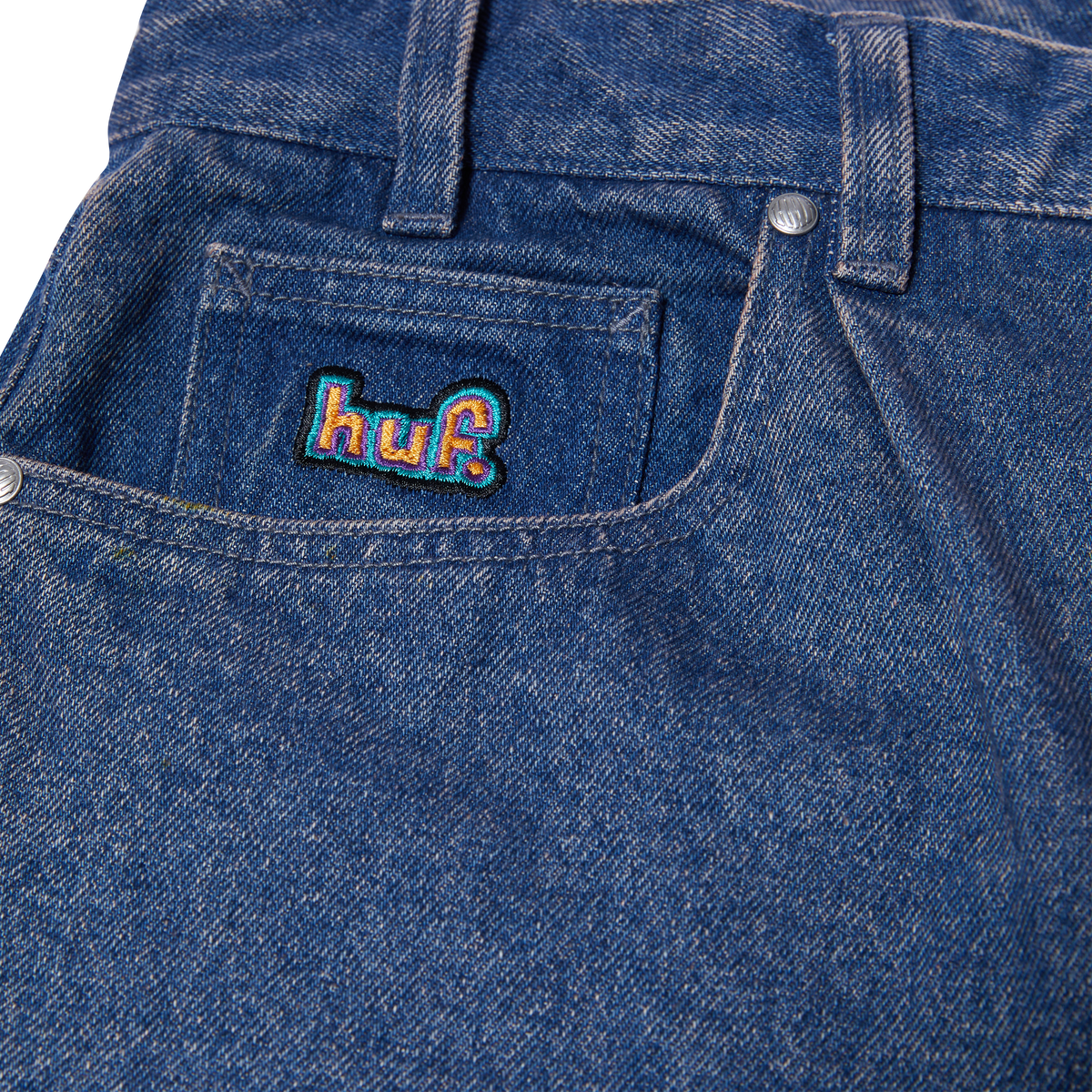 Huf Cromer Washed Pant Indigo Earth