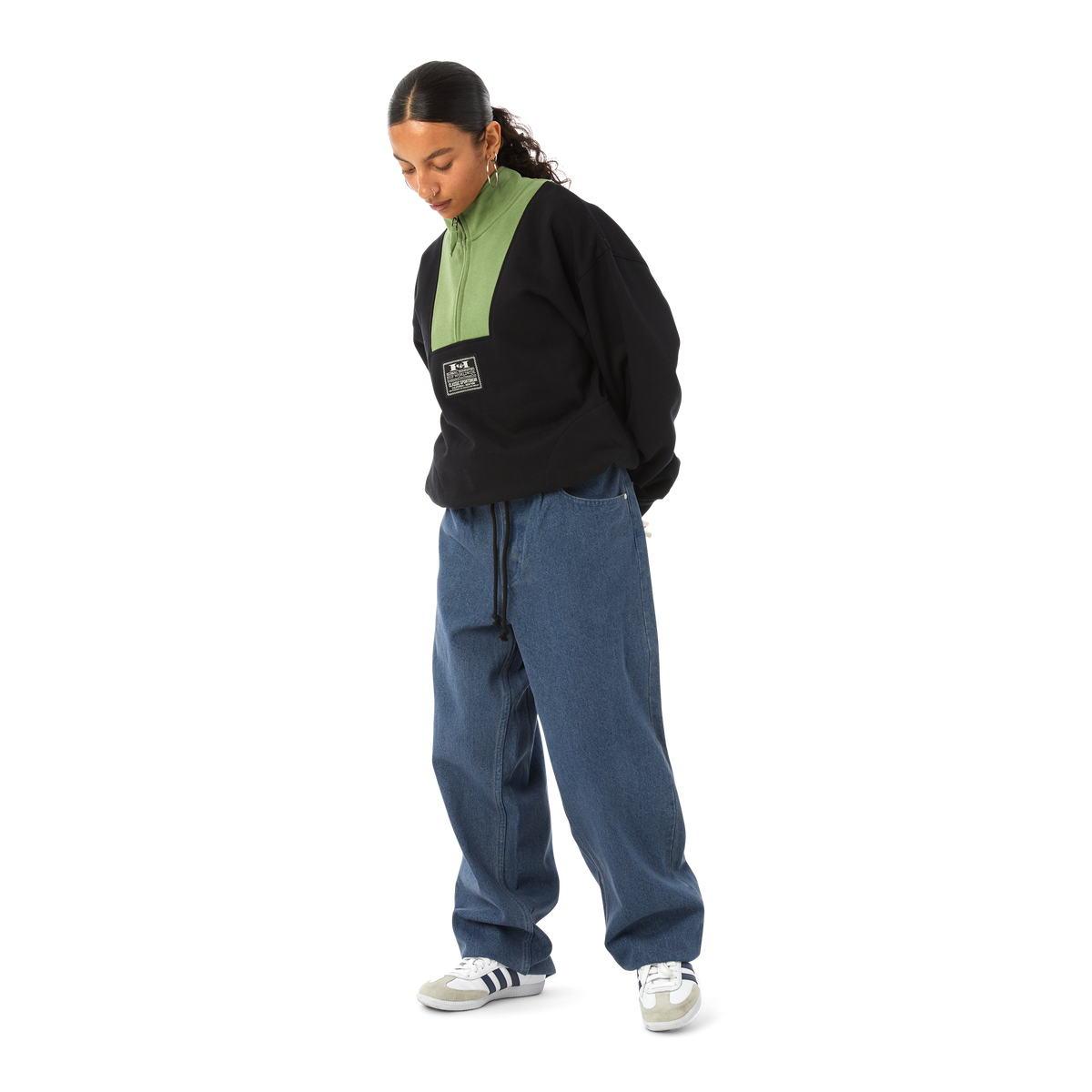 Huf Cromer Washed Pant Indigo Earth