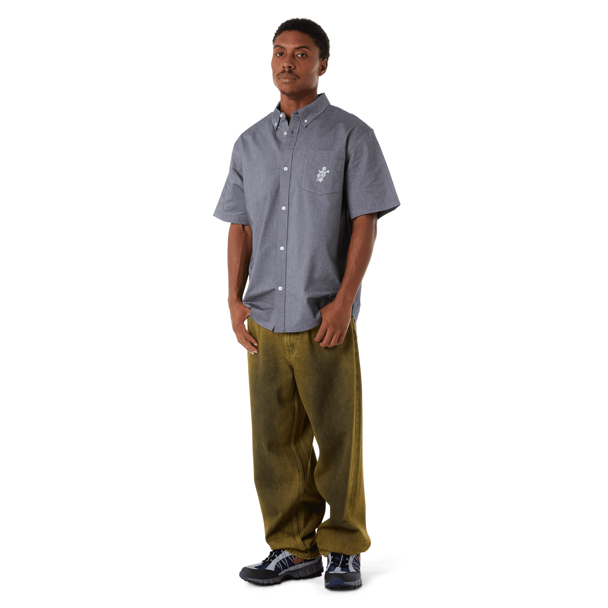 HUF Cromer Washed Pant Burnt Blue