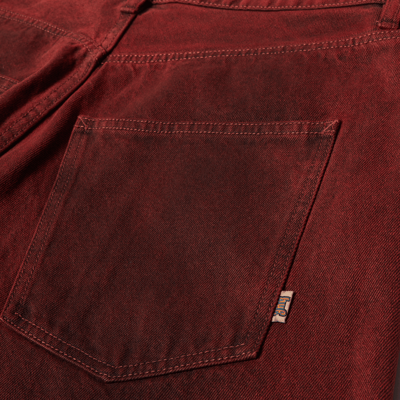 HUF Cromer Washed Pant Lava Red