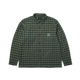HUF Cross Plaid Long Sleeve Shirt Pine