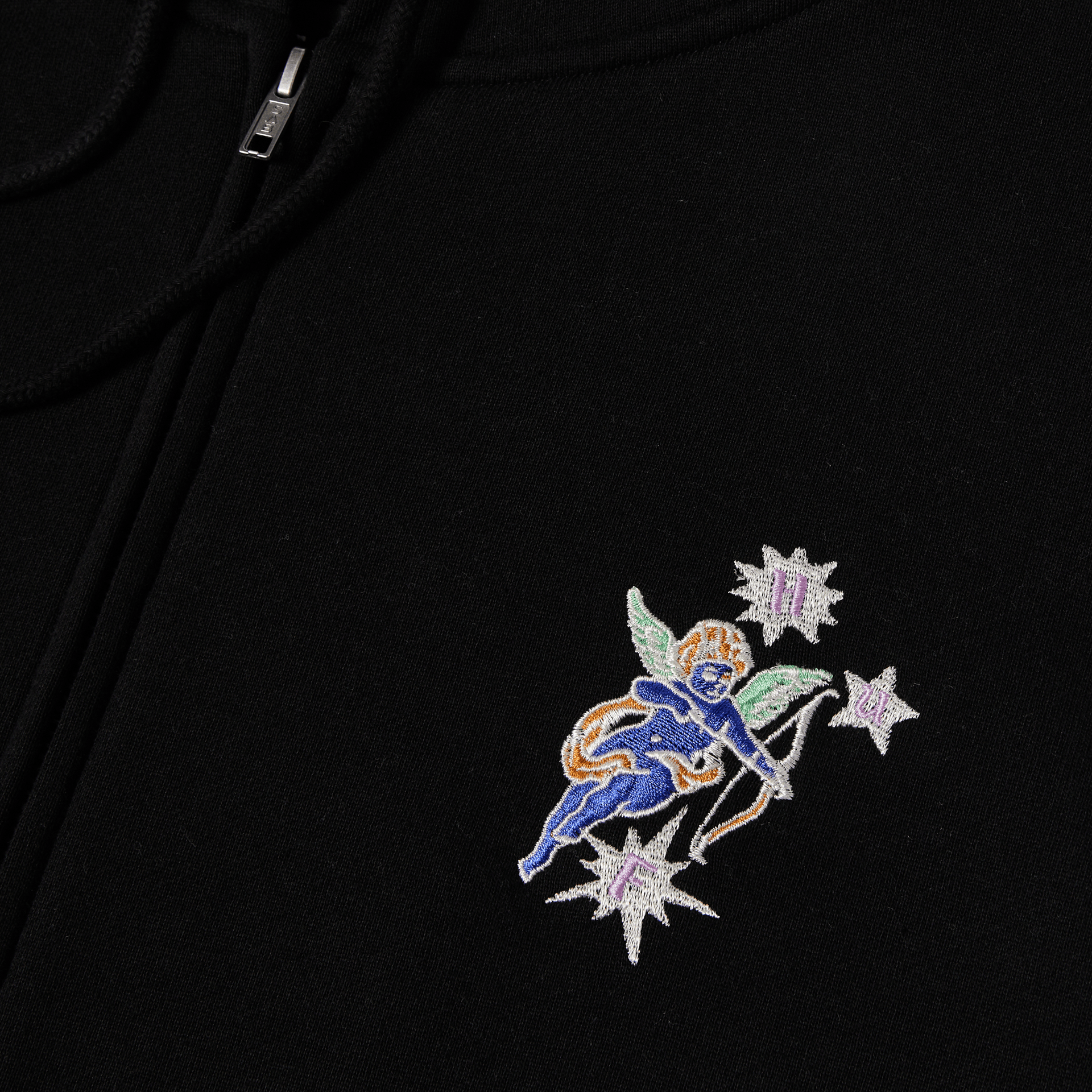 HUF Cupid F/Z Hoodie Black