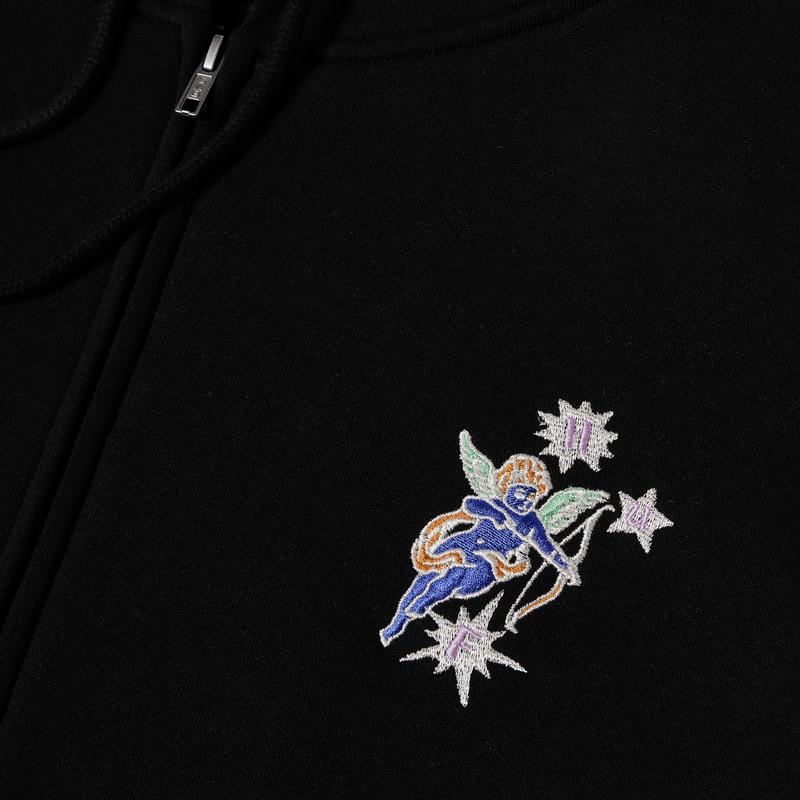 HUF Cupid F/Z Hoodie Black