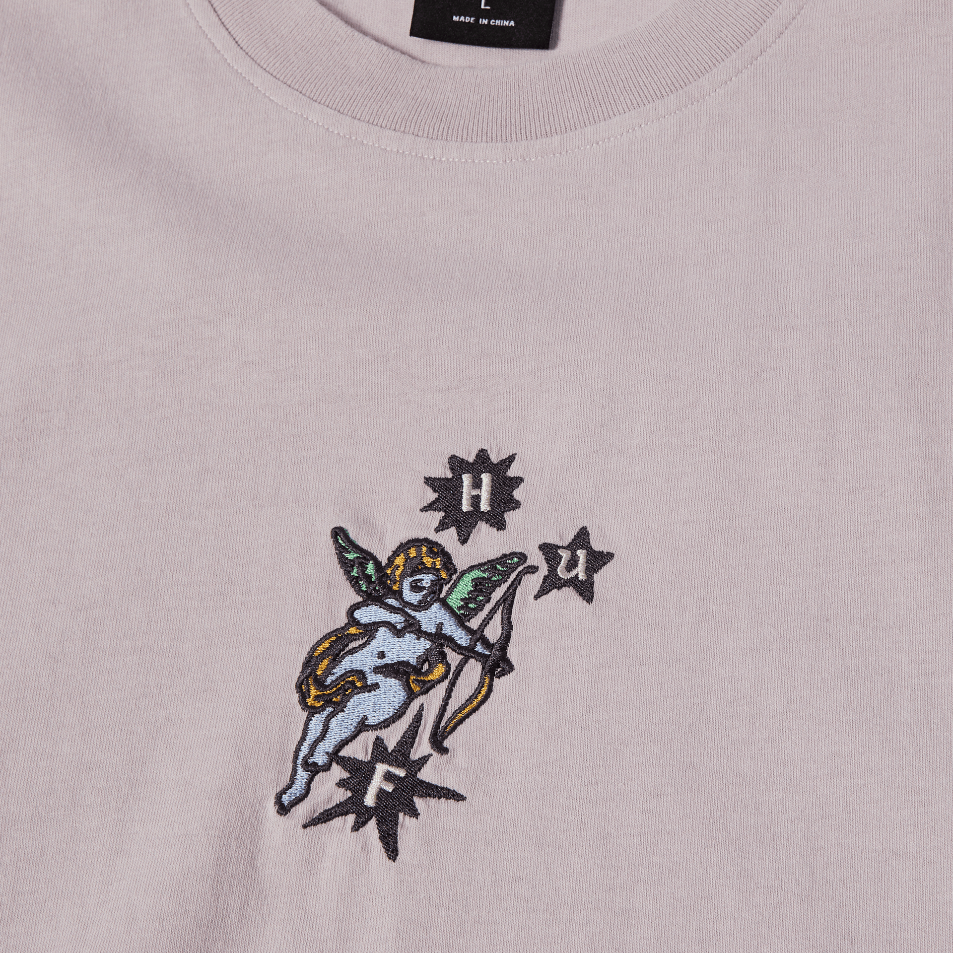 HUF Cupid Washed T-Shirt Dust Purple