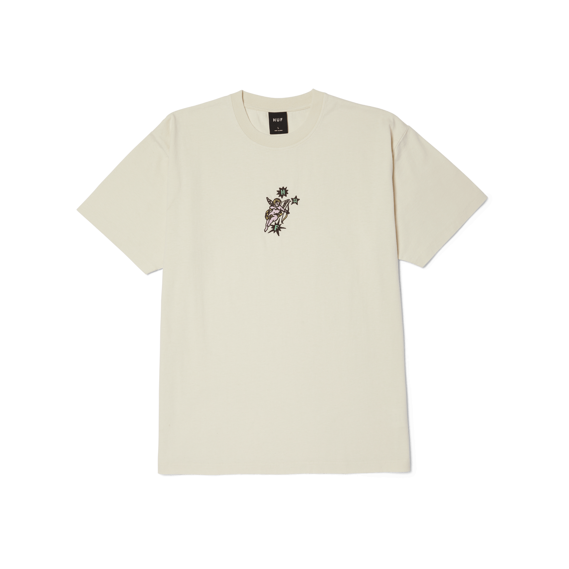 HUF Cupid Washed T-Shirt Natural