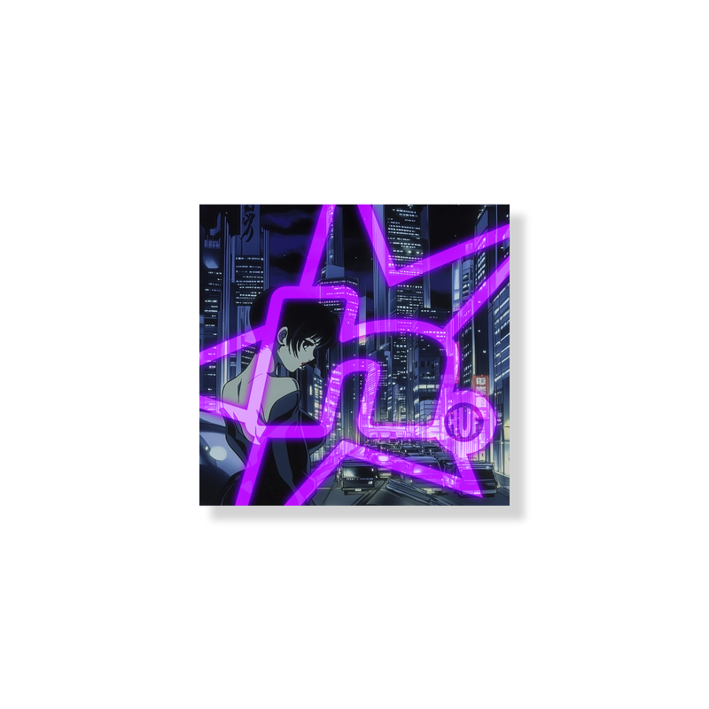 HUF Cyberpunk Sticker Multi
