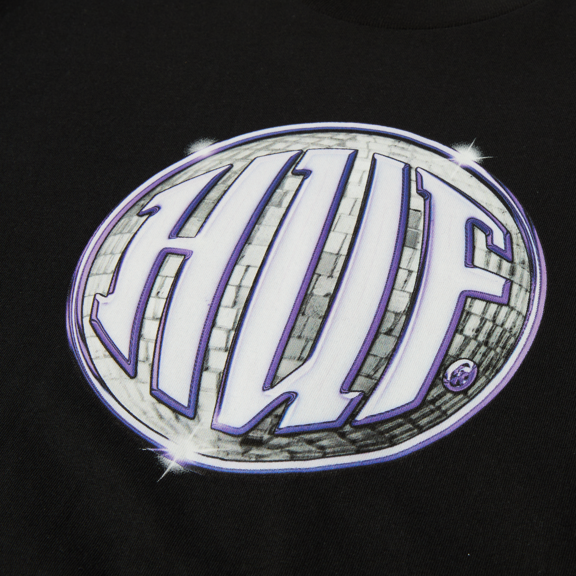HUF D Zone T-Shirt Black