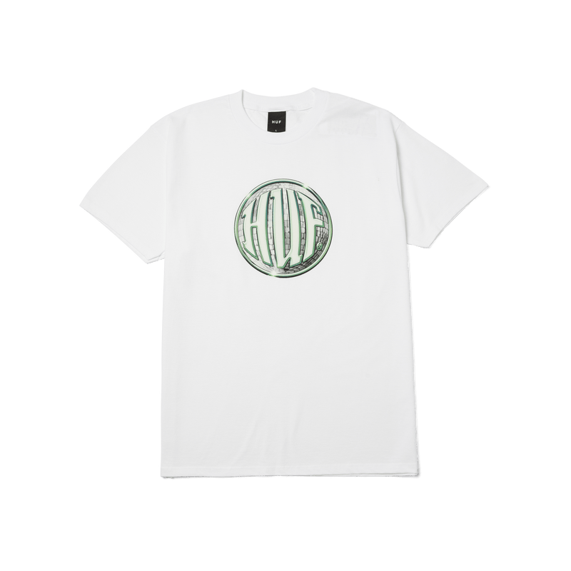 HUF D Zone T-Shirt White