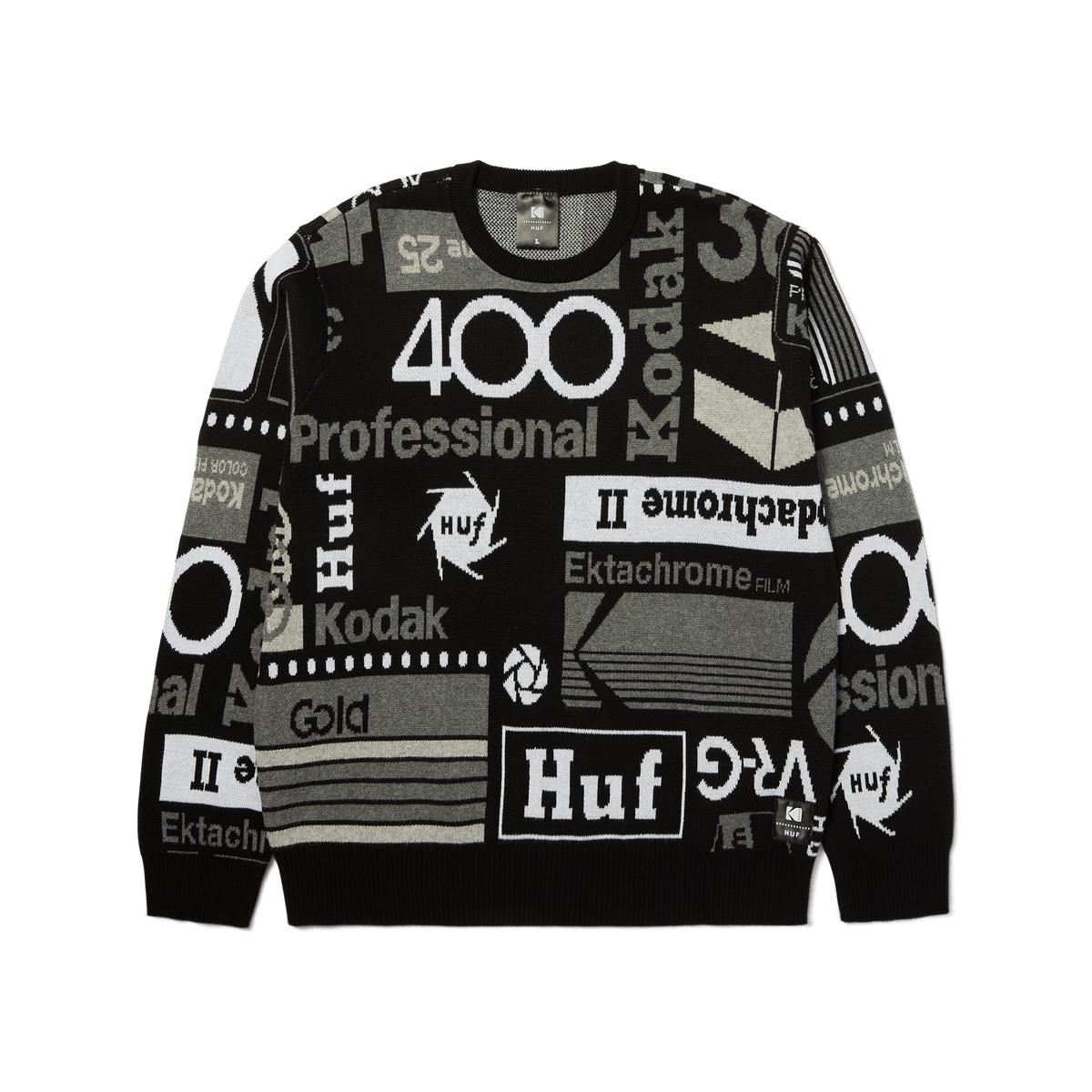 HUF x Kodak Dark Room Jacquard Knit Sweater