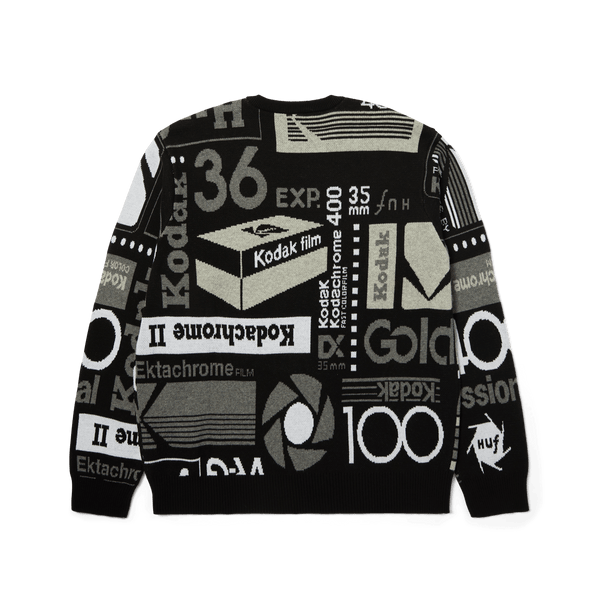 HUF x Kodak Dark Room Jacquard Knit Sweater