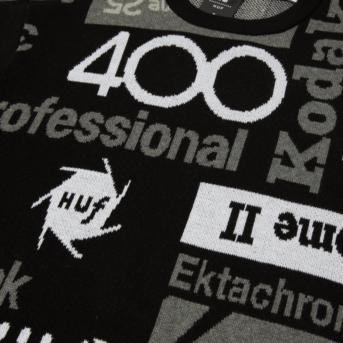HUF x Kodak Dark Room Jacquard Knit Sweater