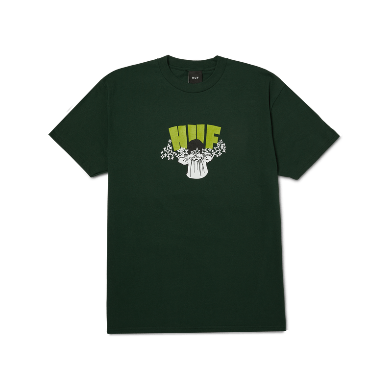 HUF Dazed T-Shirt Forest Green