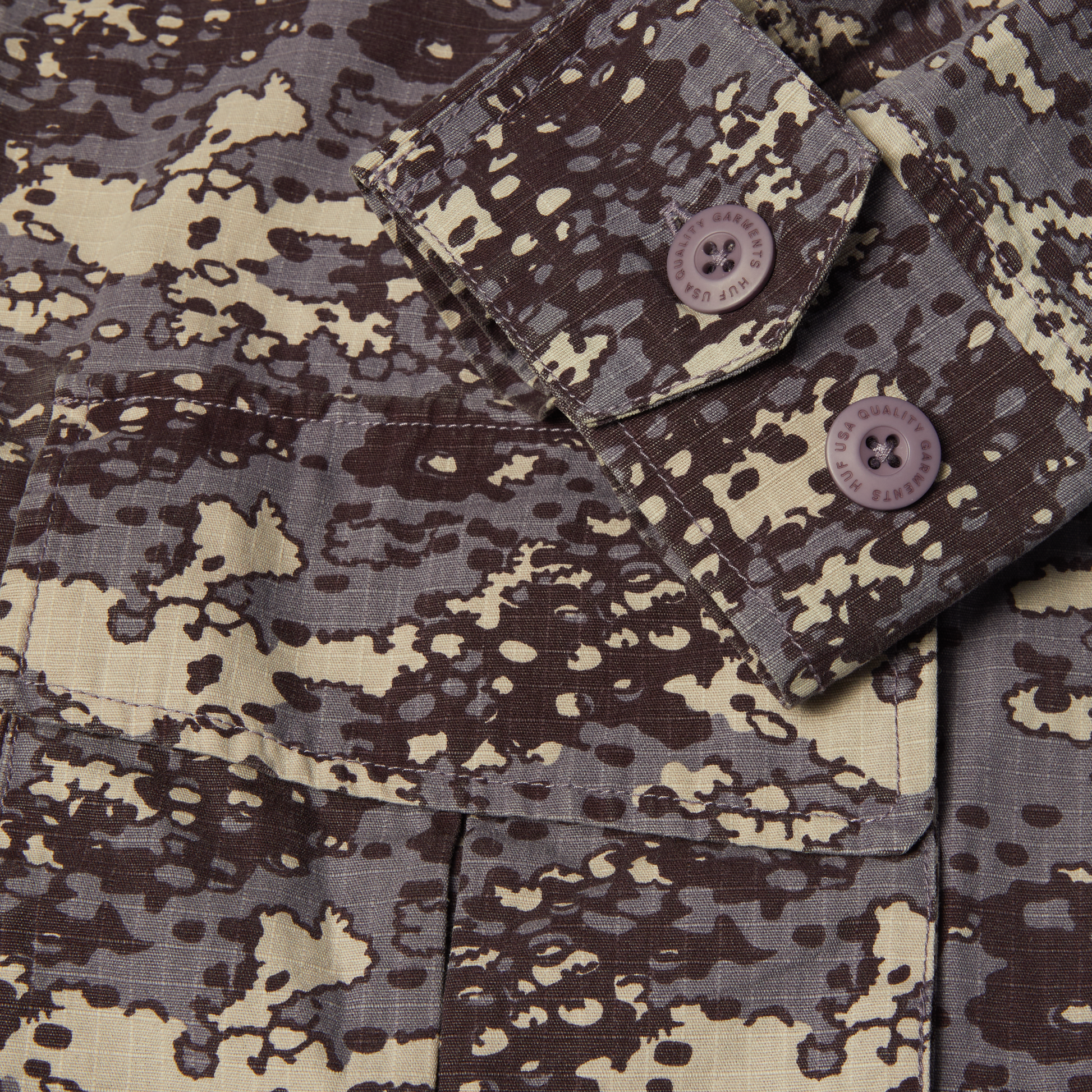 HUF Delta BDU Jacket Dust Purple