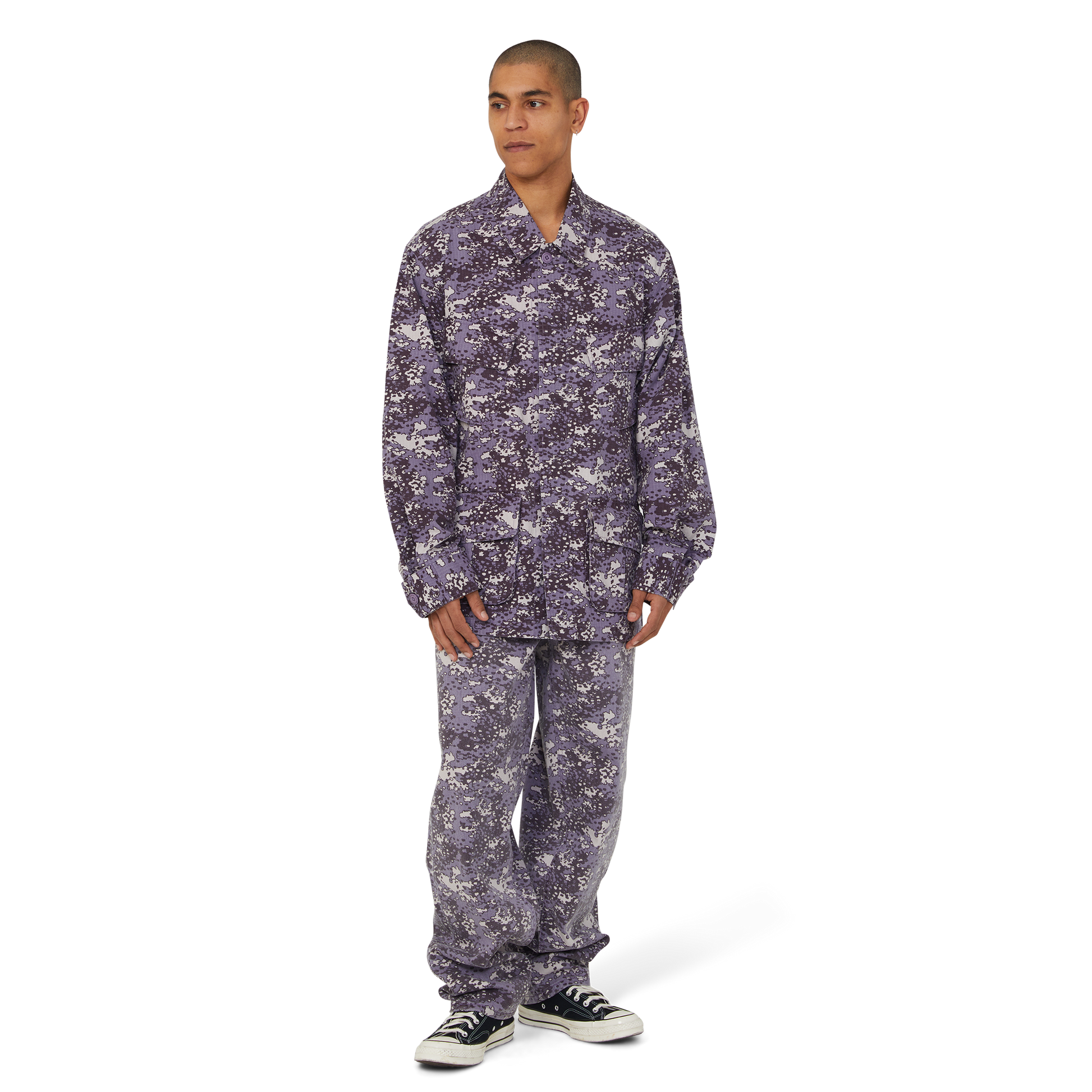 HUF Delta BDU Jacket Dust Purple