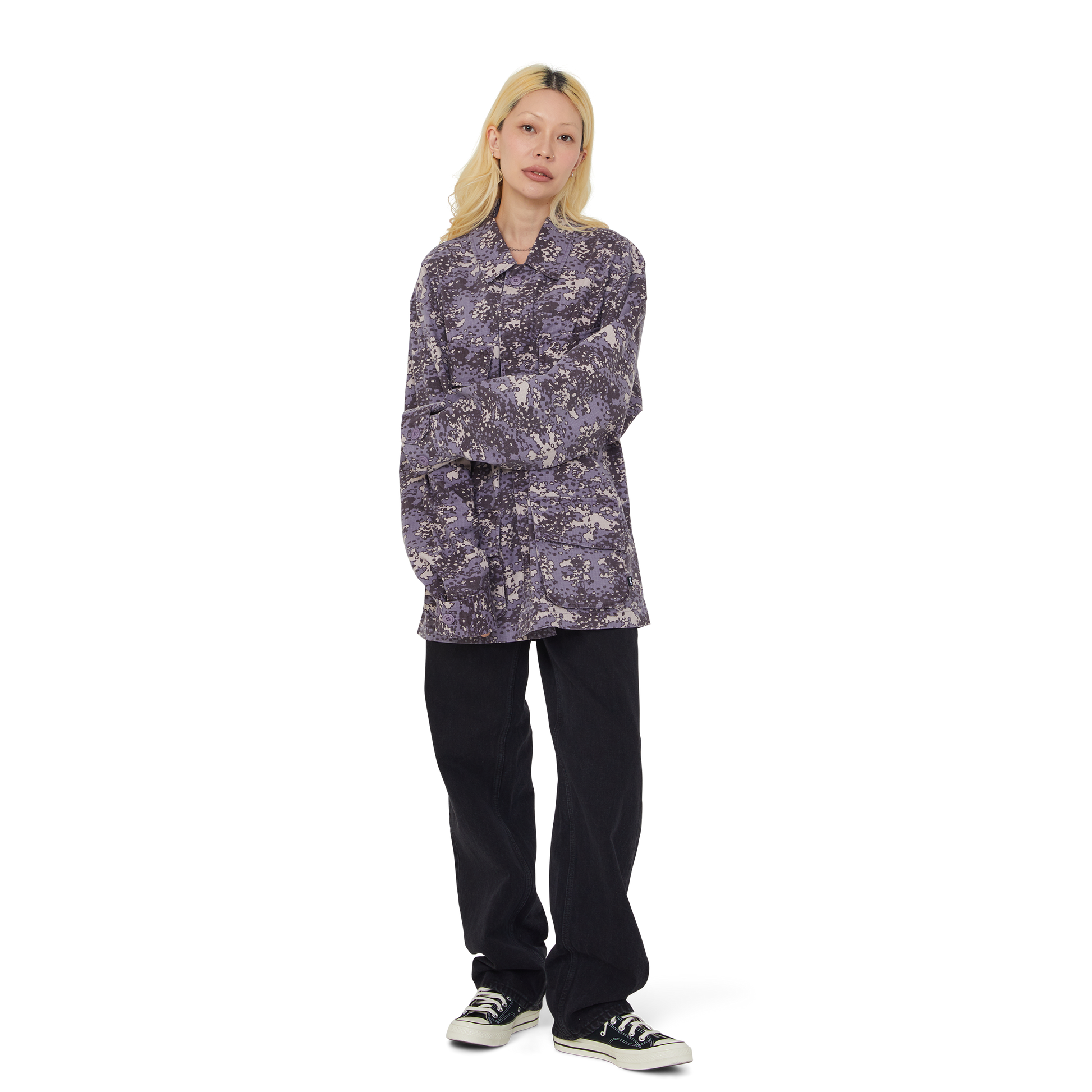 HUF Delta BDU Jacket Dust Purple