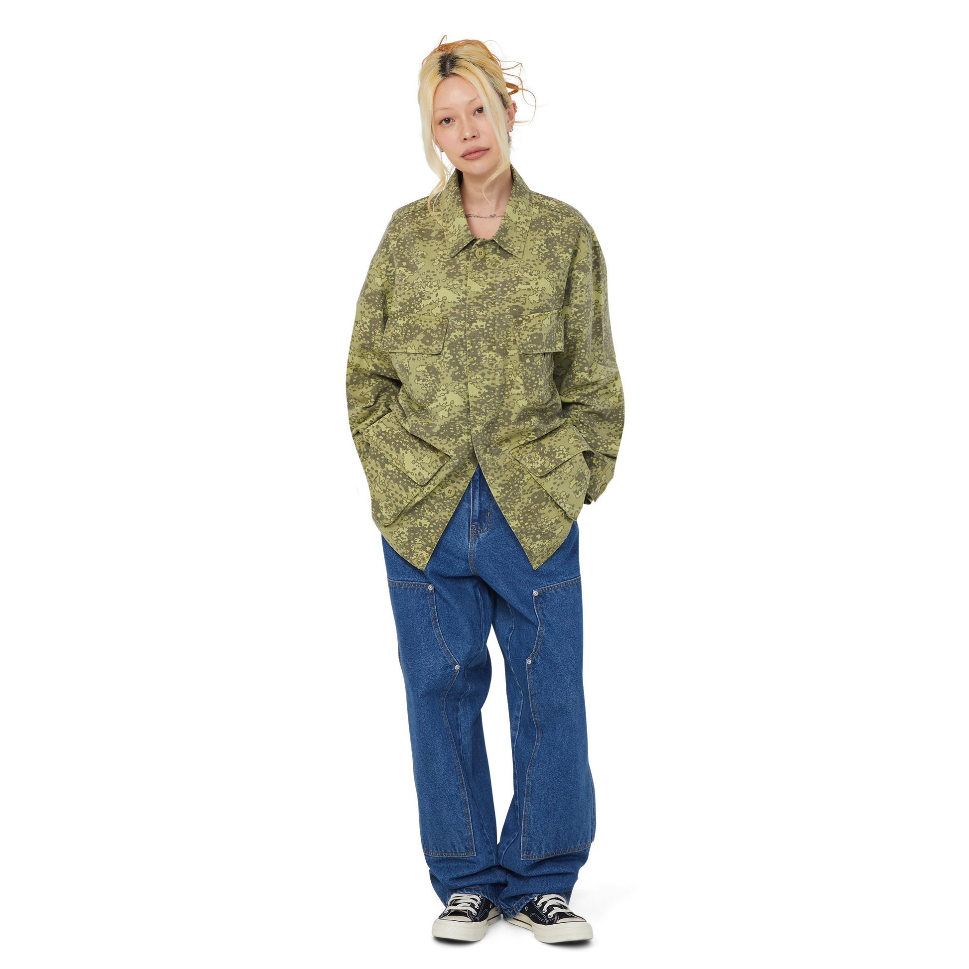 HUF Delta BDU Jacket Green