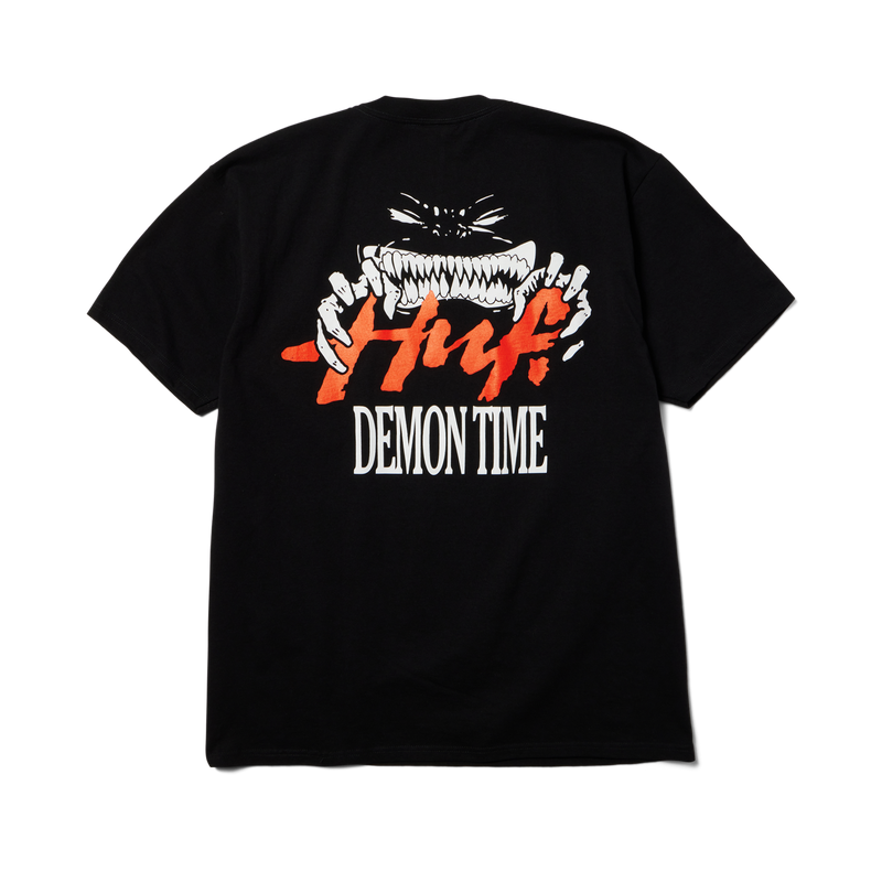 HUF Demon Time T-Shirt Black