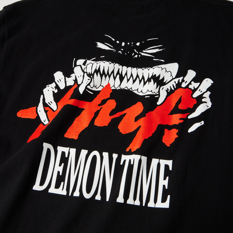 HUF Demon Time T-Shirt Black