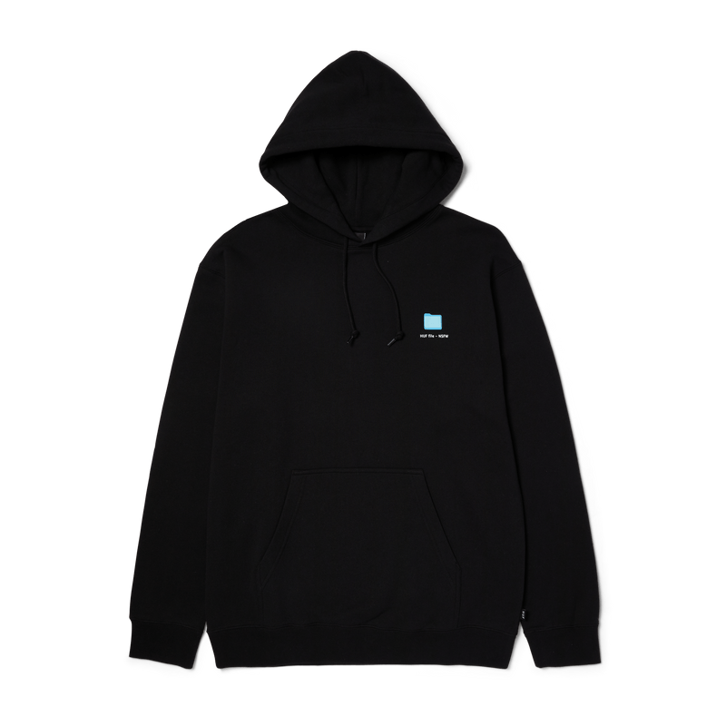 HUF Desktop Pullover Hoodie Black
