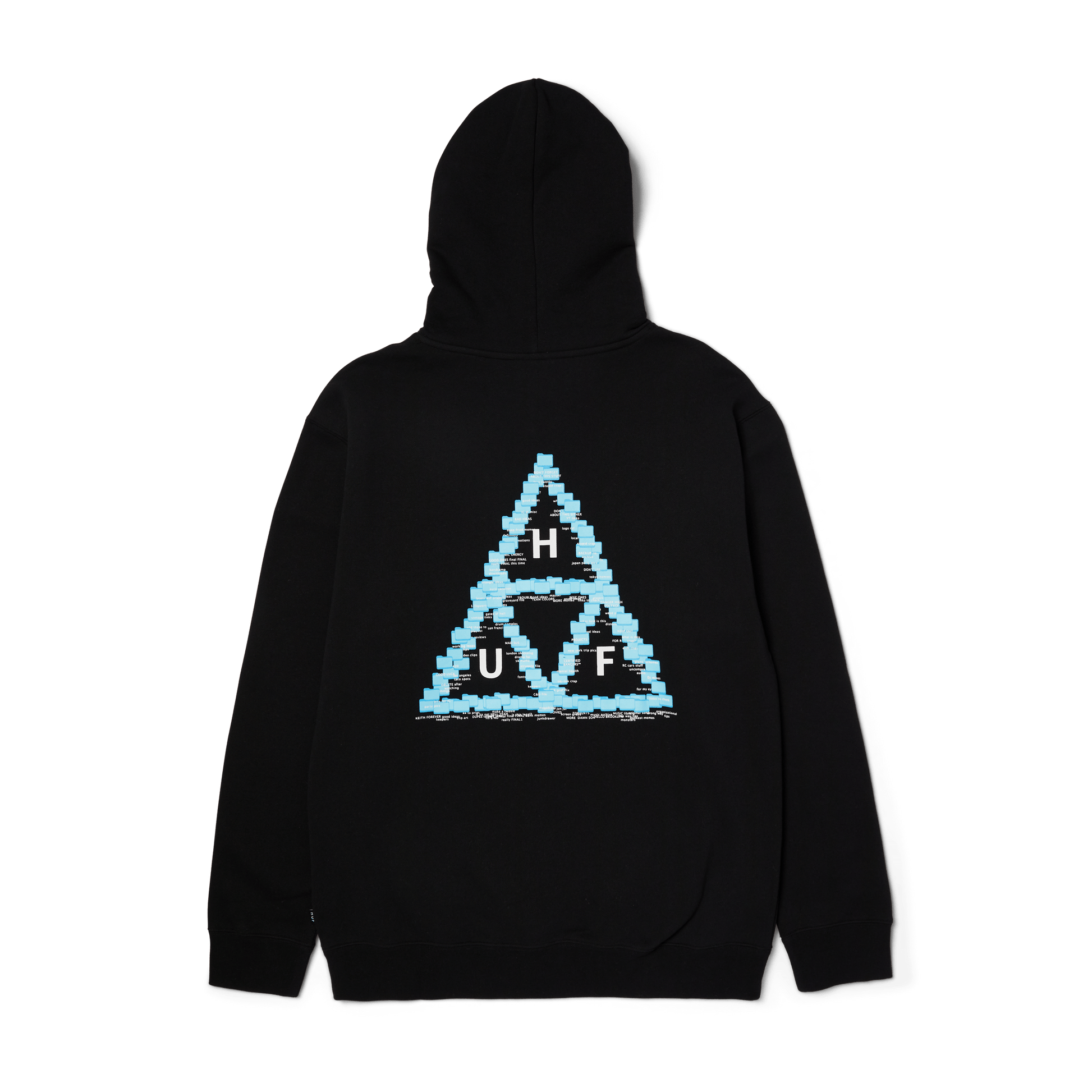 HUF Desktop Pullover Hoodie Black
