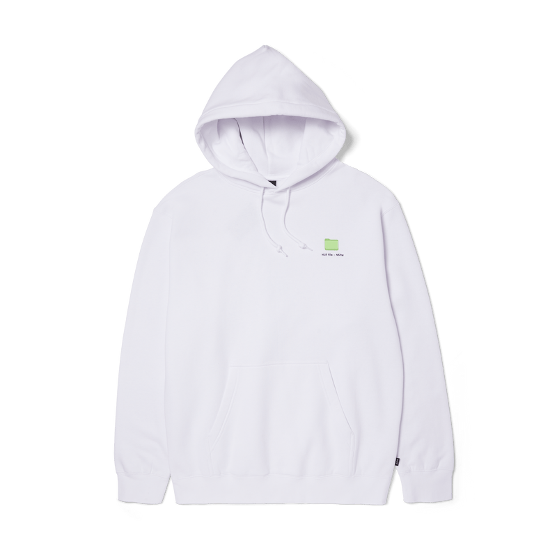 HUF Desktop Pullover Hoodie White