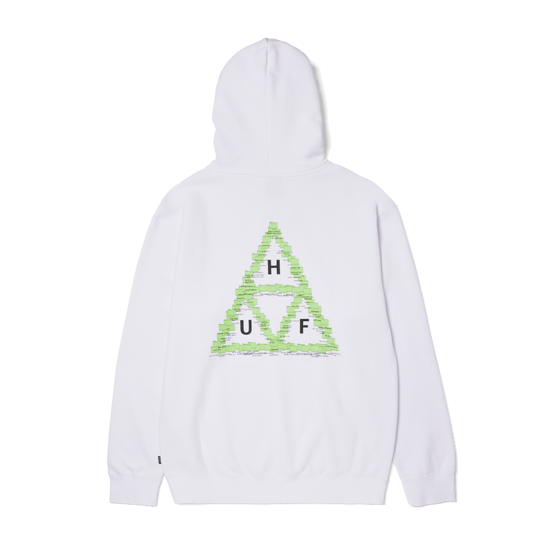 HUF Desktop Pullover Hoodie White