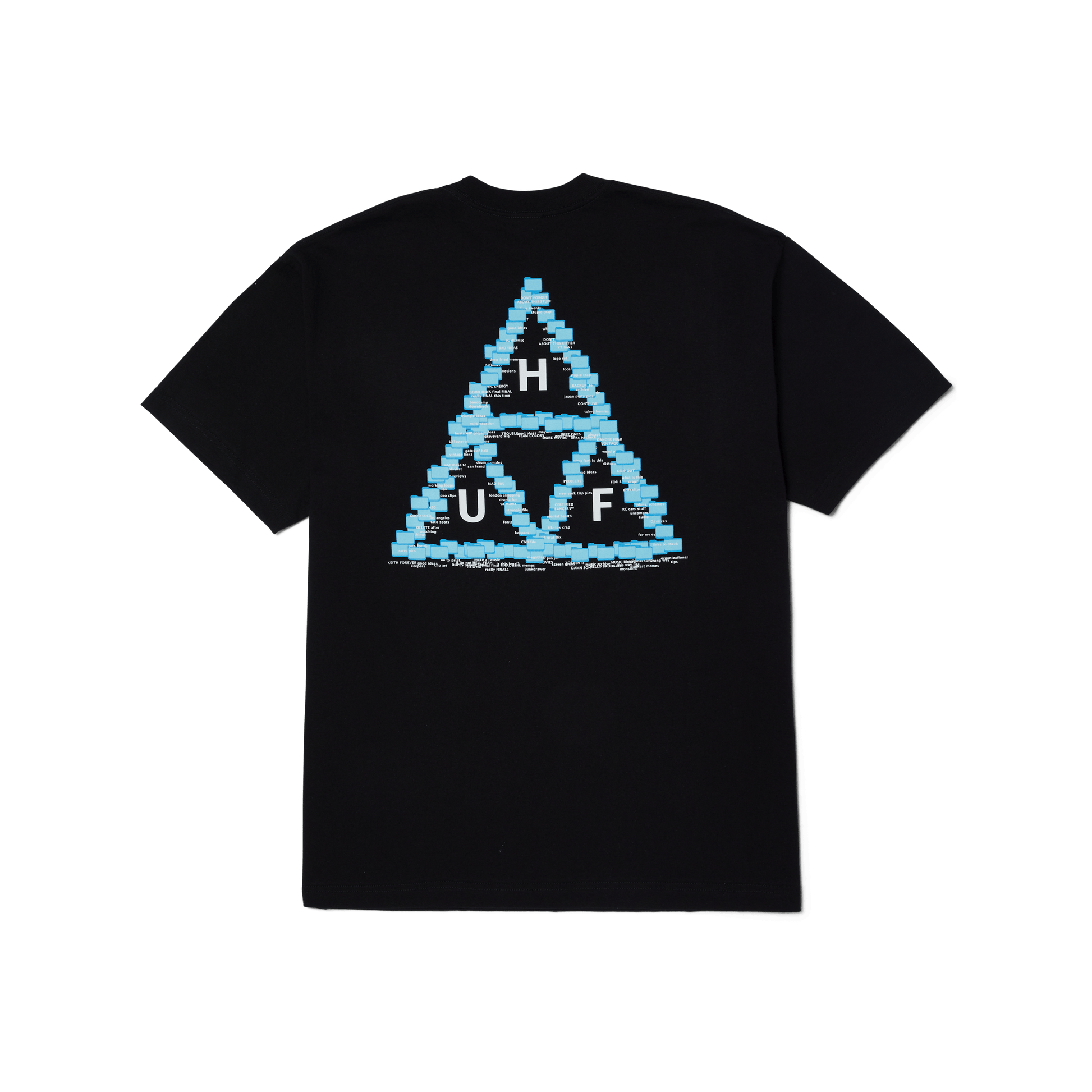 HUF Desktop T-Shirt Black