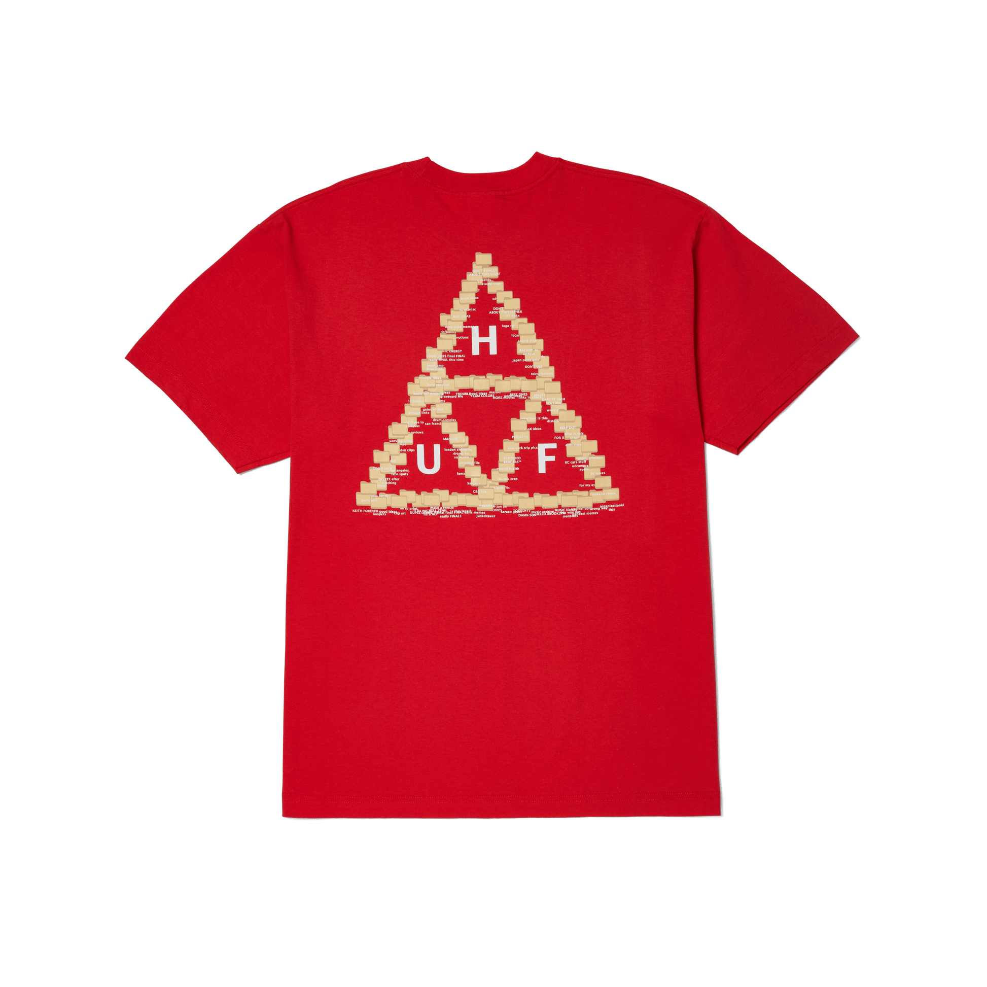 HUF Desktop T-Shirt Tomato