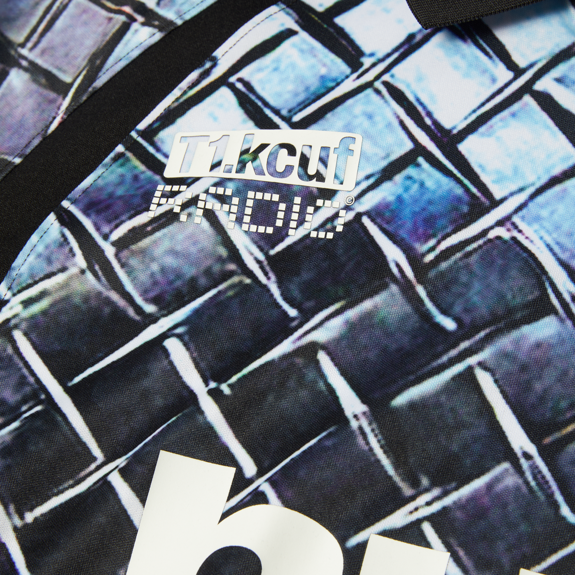 HUF Diamond Plate Jersey Black