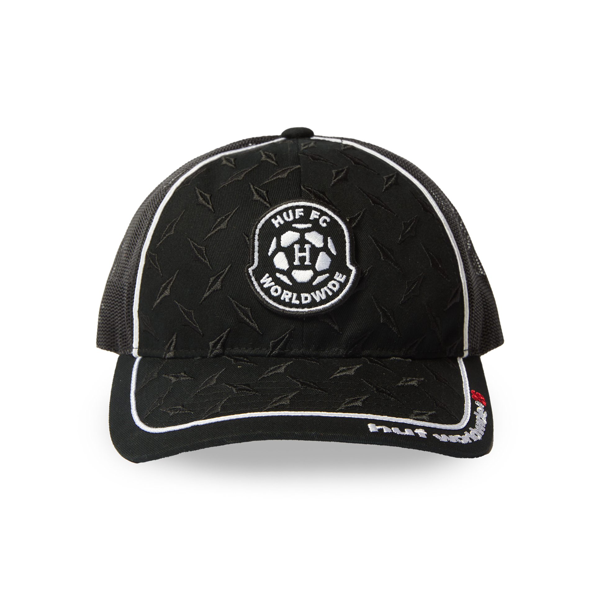 HUF Diamond Plate Trucker Hat Black