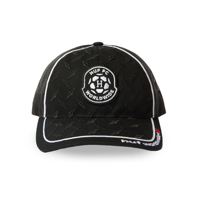 HUF Diamond Plate Trucker Hat Black